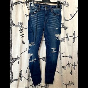 Super Destroyed Jeggings